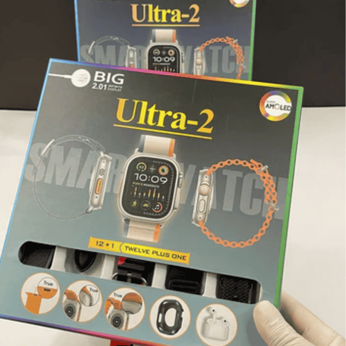 Ultra 2 12+1 Smart Watch + Free Airpods  Pro 2
