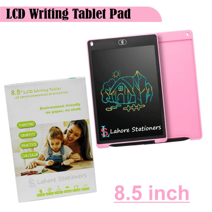 LCD Writing Tablet 8.5 Inch for Kids - Eye Protection & Durable