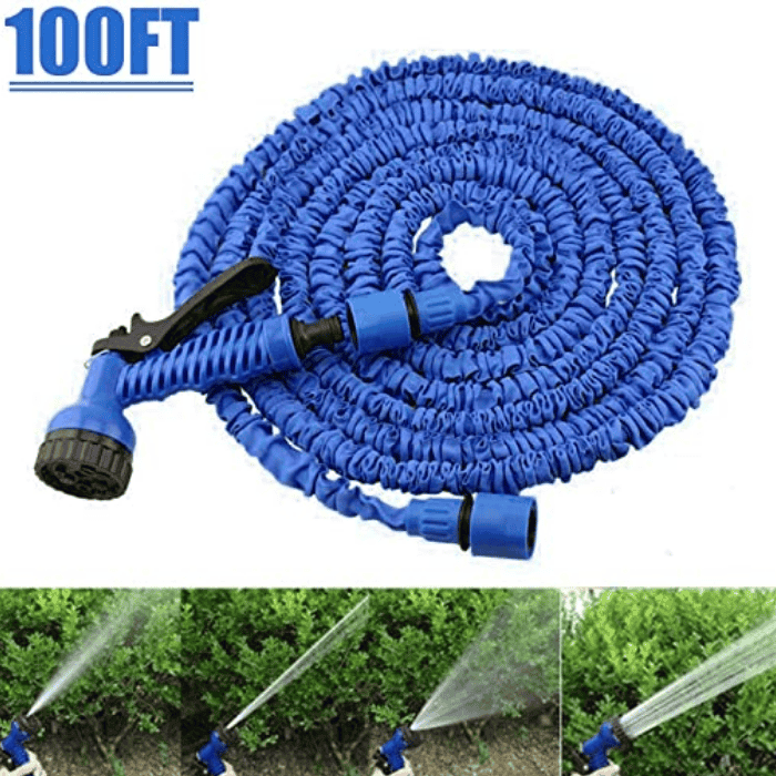 100ft Magic Hose Water Pipe - Twist-Free, Lightweight & Durable