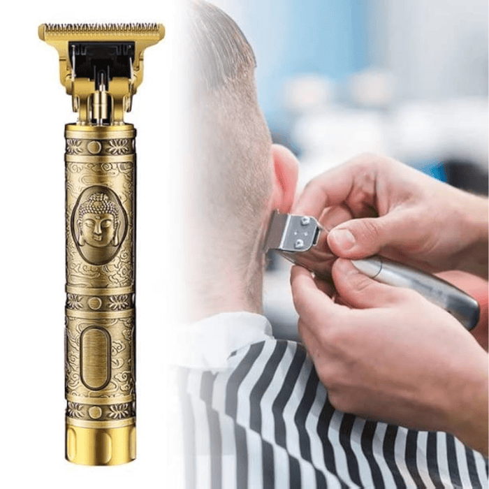 Vintage T9 Men's Hair Trimmer - Durable Metal Body