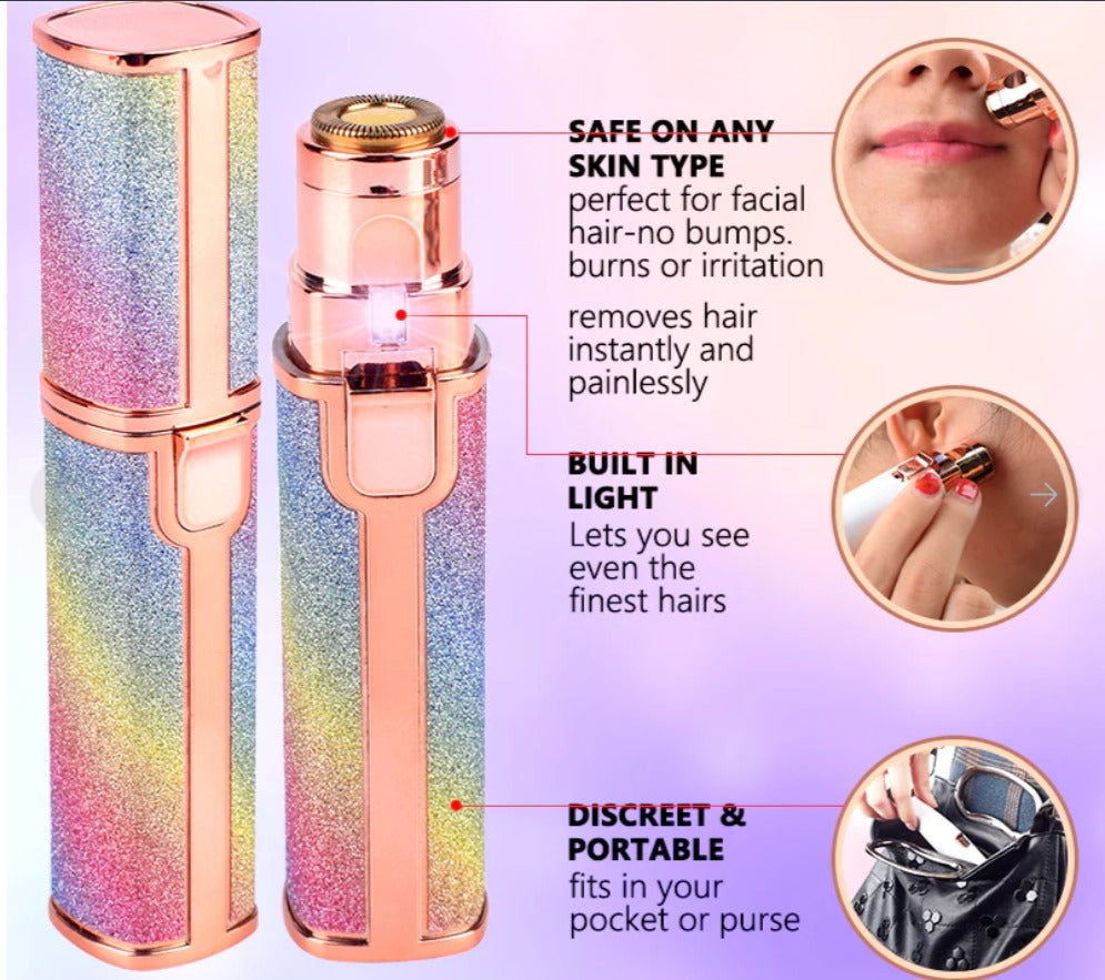 2in1 Electric Rechargeable Hair Remover Trimmer For Women