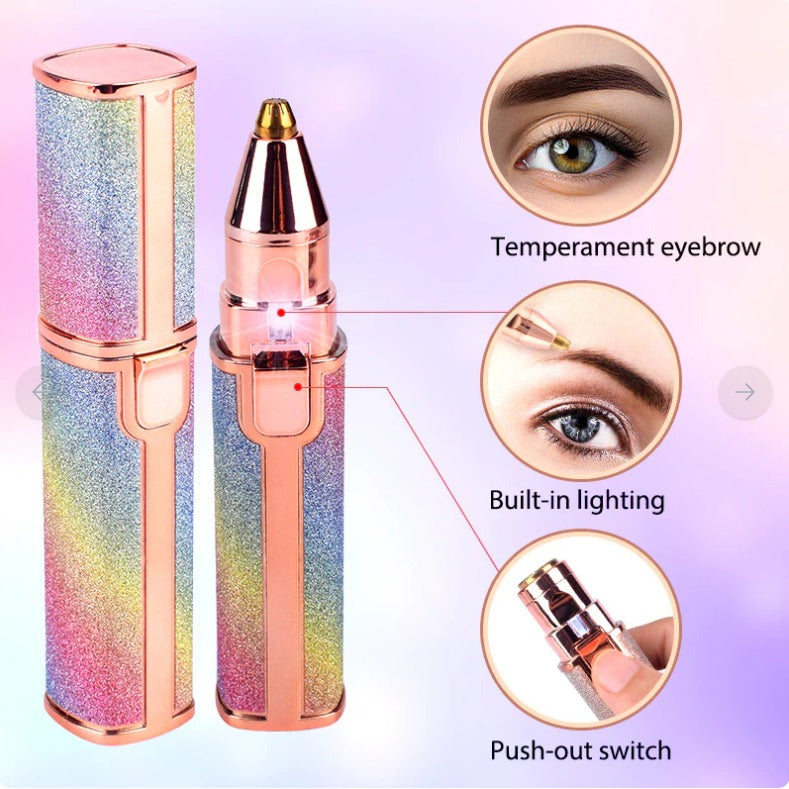 2in1 Electric Rechargeable Hair Remover Trimmer For Women